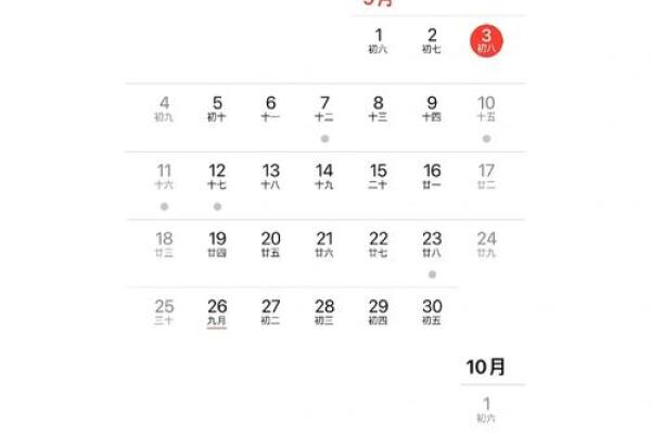 如何通过农历阳历表找到你的幸运日？