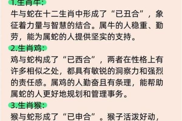 属蛇人与不同生肖的匹配情况 属蛇人与不同生肖的匹配情况