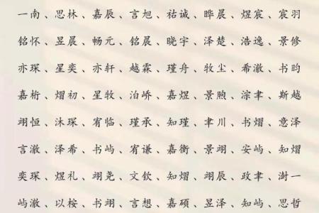 潮流名字解析，如何在众多选择中脱颖而出