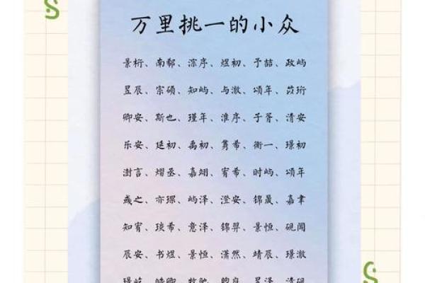 宝宝男生起名秘籍：让名字更具个性与寓意
