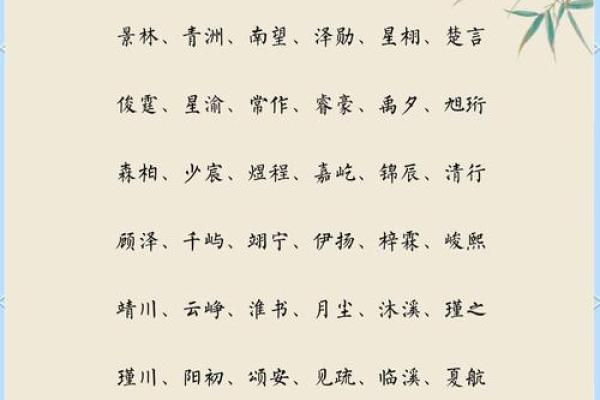 宝宝男生起名秘籍：让名字更具个性与寓意