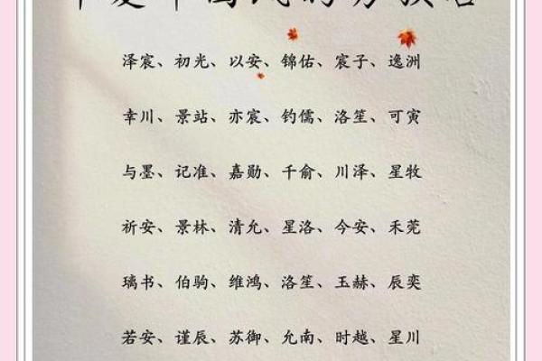 宝宝名字推荐，寓意深远的名字选择