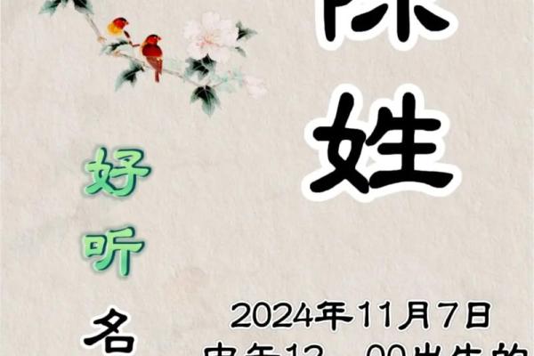 陈姓宝宝名字推荐及含义解析