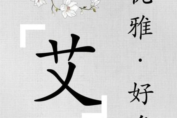 艾字取名的独特寓意与命名技巧