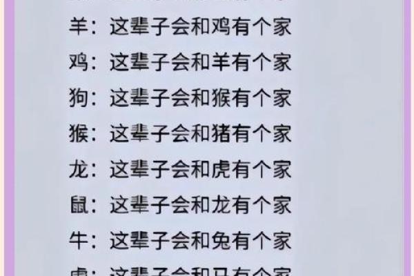 属相配对的最佳组合与婚姻运势分析