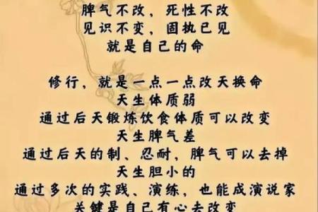 从命理角度看个人命运的决定因素