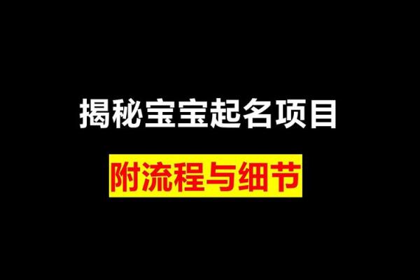 宝宝起名的市场收费揭秘