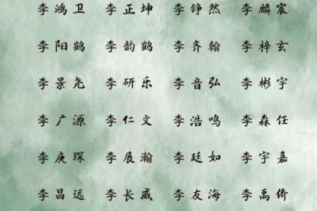为姓李的宝宝起个有意义的名字，助力未来成长