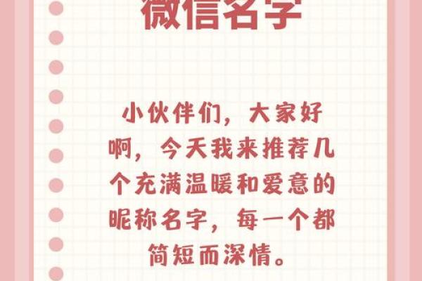 创意十足的微信名字大全推荐 创意十足的微信名字大全推荐