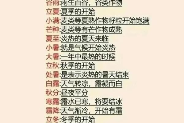 万年历中的诗意时光:24节气全解析 万年历中的诗意时光:24节气全解析