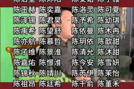 陈姓女孩起名推荐，优雅与智慧兼具