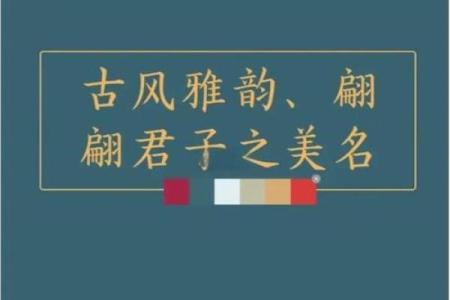 从古风四字名字中寻找你的文化根脉
