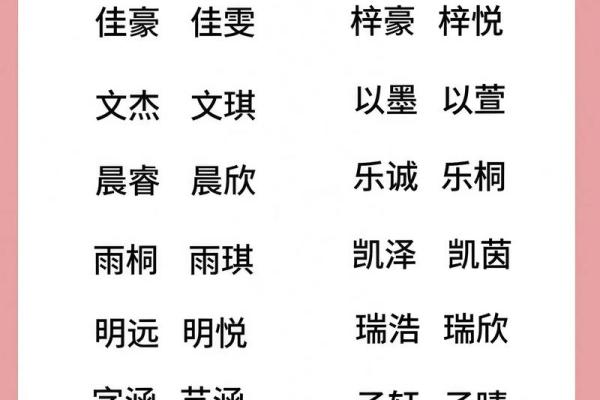 宝宝小名字的精选建议:为您的宝贝挑选最合适的名字 宝宝小名字的精选建议:为您的宝贝挑选最合适的名字