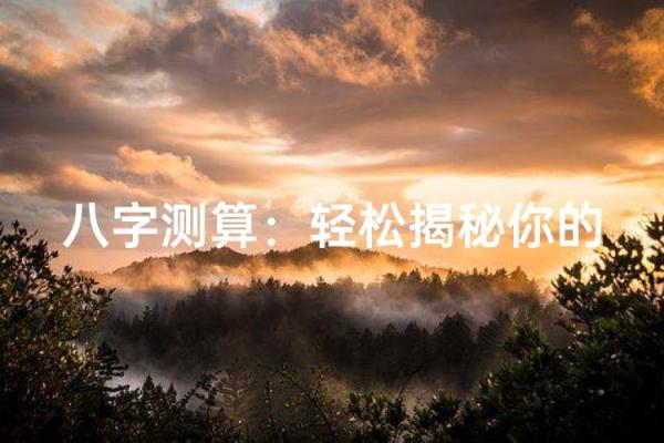 轻松了解八字在线测试,破解人生命运密码 轻松了解八字在线测试,破解人生命运密码