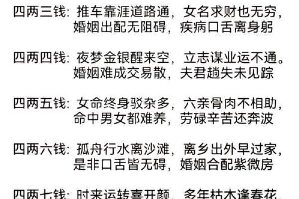 八字称骨:揭开命运奥秘,了解你的生命重量 八字称骨:揭开命运奥秘,了解你的生命重量