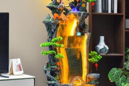 打造财运之源招财风水喷泉摆放技巧