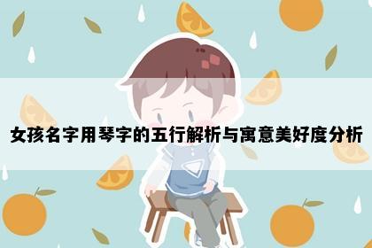 女孩名字用琴字的五行解析与寓意美好度分析